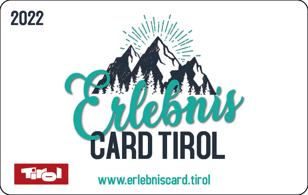 So wird die ErlebnisCard Tirol 2022 für Erwachsene aussehen.
